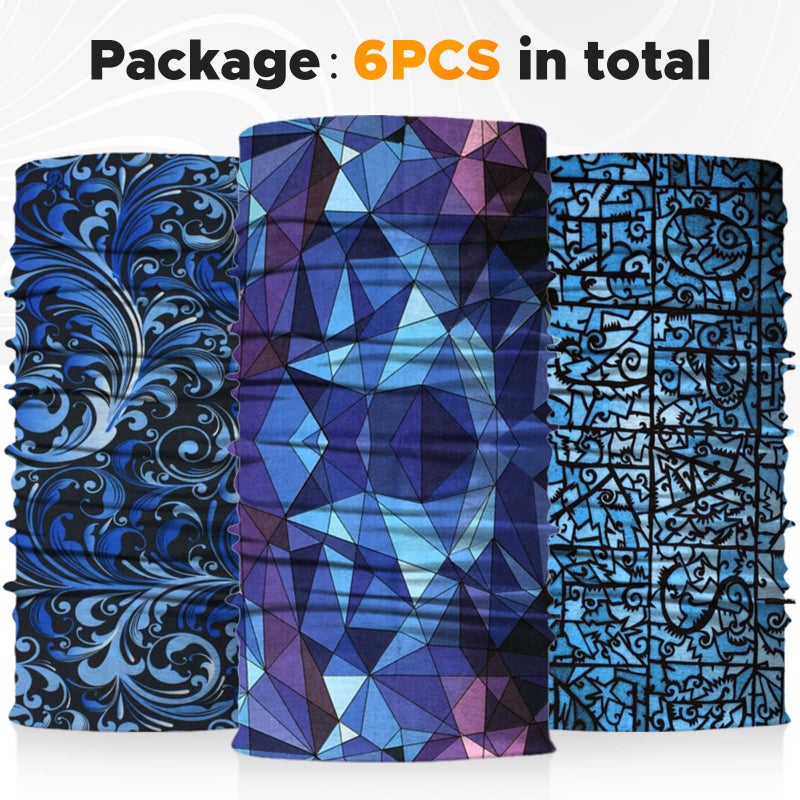 JOEYOUNG Headwear, Bandana, Neck Gaiter Head Wrap Headband Balaclava Magic Scarf - Image 4